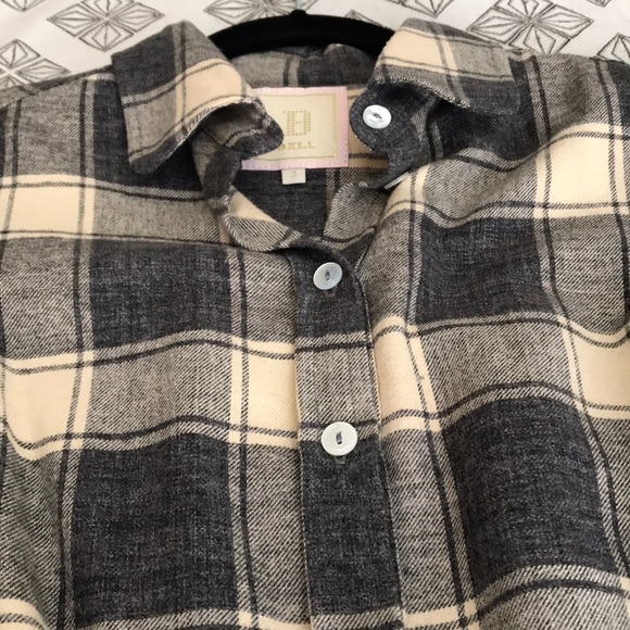 Bell Flannel Dress sz 6 - Picture 4 of 6